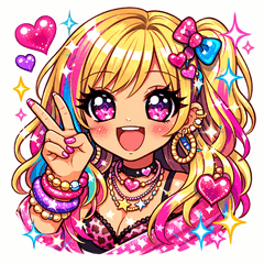 Cute Gal Daily Stickers