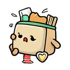 바쁜 가방 생활 친구