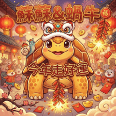 Susu & Snail - Good Luck All Year