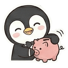 微笑黑企鵝：優雅學霸的崩潰日常