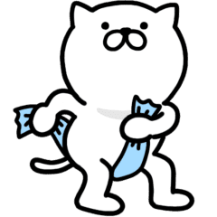 Moving Pretty kitten Stickers 2