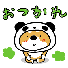 There is Sticker of Shibaken.83