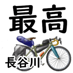 Hasegawa'having fun bike