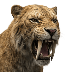 Easy Smilodon Stickers