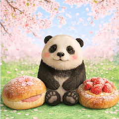 mottoのラブリーパンダ♡春