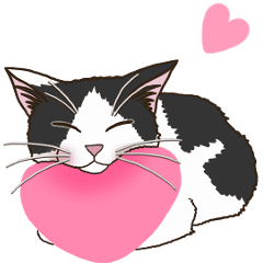 Animation Sticker for cat lovers