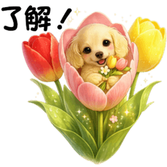 A Fine Day for Dachshunds in Spring