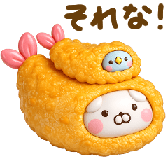 うさぺんの3Dスタンプだよ4