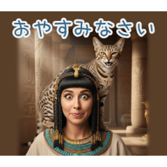 [おやすみなさい専用]クレオパトラと猫