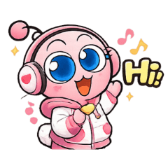 Bop'n Pop English stickers - Pop 2