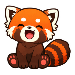 Chibi Red Panda 4