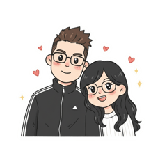 咖啡毛與卷卷毛的日常