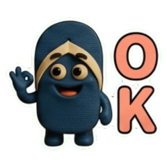 ok white and blue flip-flops