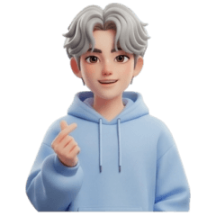 Handsome 3D Korean Guy