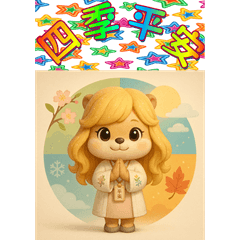 보보의 인사 스티커