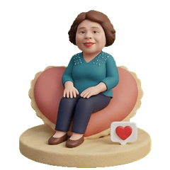 Caring Mom: 3D Daily Greetings