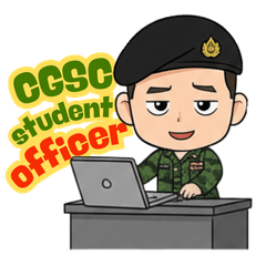 Staff student officer