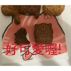 可愛的招財自己做的