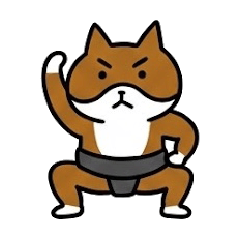 Choco the Dosukoi Cat Sumo