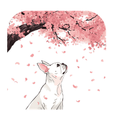 Cute French Bulldog Stickers Kawaii