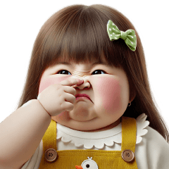 Funny face girl 199 No Text