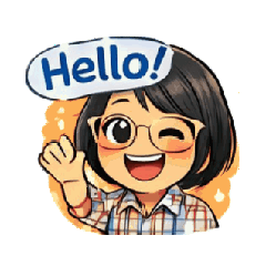 Cheerful Girl Daily Emotions