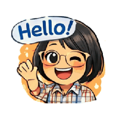 Cheerful Girl Daily Emotions