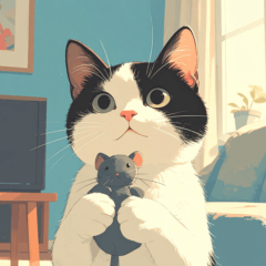 Nekonade (Spring themed stickers)