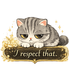 Monochrome Gold Cats