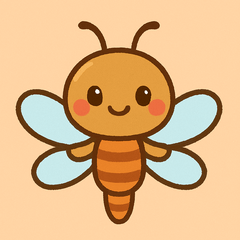 Cute Dragonfly Talk Stickers