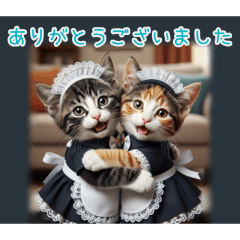 [ありがとうございました専用]メイド猫