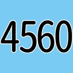 数字4560∼4599