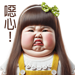 Funny face girl 199 TW – LINE貼圖 | LINE STORE