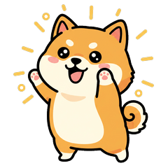 Kawaii Shiba Inu Daily Stickers