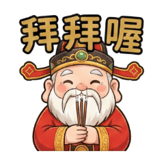 土地公公的保佑日常 – LINE貼圖 | LINE STORE