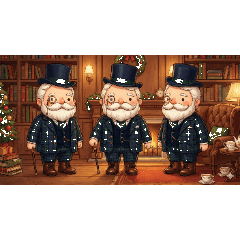 gentleman-style nutcrackers