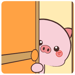 Chubby Pig 6 : Animated Stickers