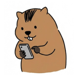 Daily Stickers of a Chill Marmot