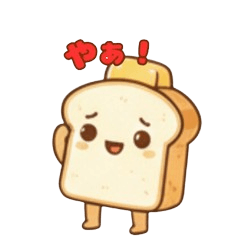 Cute Bread Character Stickers