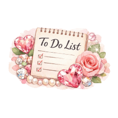 Cute Schedule Management Stickers