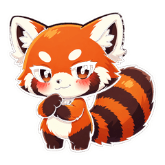 Chibi Red Panda6