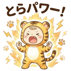 寅年のベイビー