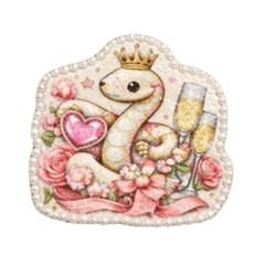 Sparkling Jewel Snake LINE Stickers