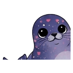 Rainbow Seal Colorful Days