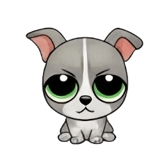 Fluffy Puppy Sweet Dream