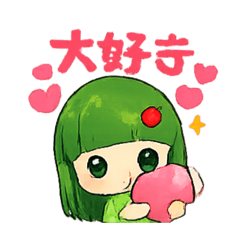Melon Soda Girl Daily Stickers