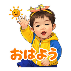 Mischievous Toddler Stickers