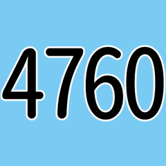 数字4760∼4799