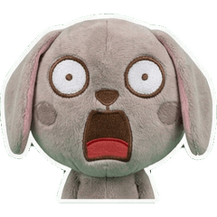 Plush Weimaraner 7th