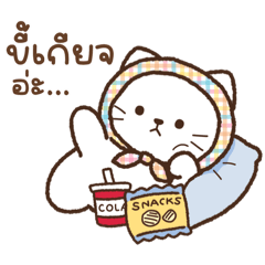 เหมียวน่ารัก "โคโค่" - ขี้เกียจจัง